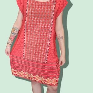 Coral, Old Navy Vintage, like new dress